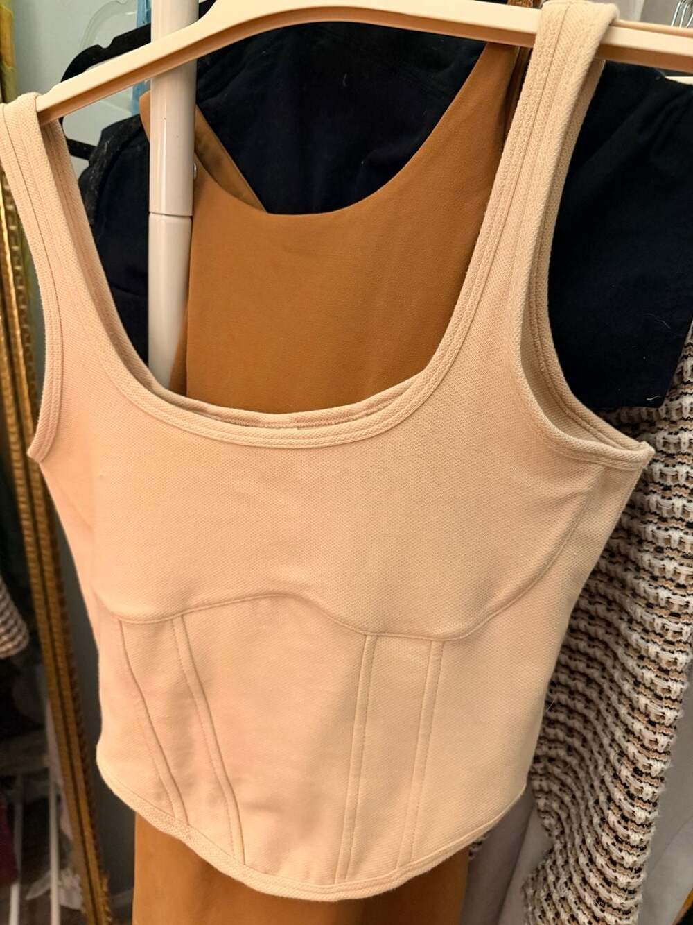 PINK Victoria's Secret Corset Tank Top